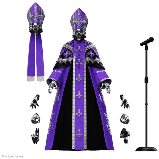 SUPER 7 GHOST ULTIMATES! WAVE 5 PAPA V PERPETUA ACTION FIGURE 17 cm