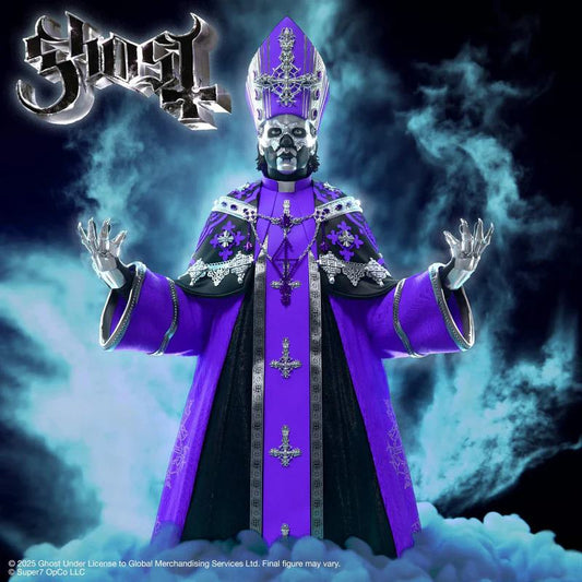 SUPER 7 GHOST ULTIMATES! WAVE 5 PAPA V PERPETUA ACTION FIGURE 17 cm