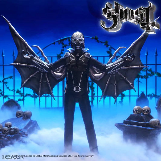 SUPER 7 GHOST ULTIMATES! WAVE 6 PAPA V PERPETUA BAT WINGS ACTION FIGURE 17 cm