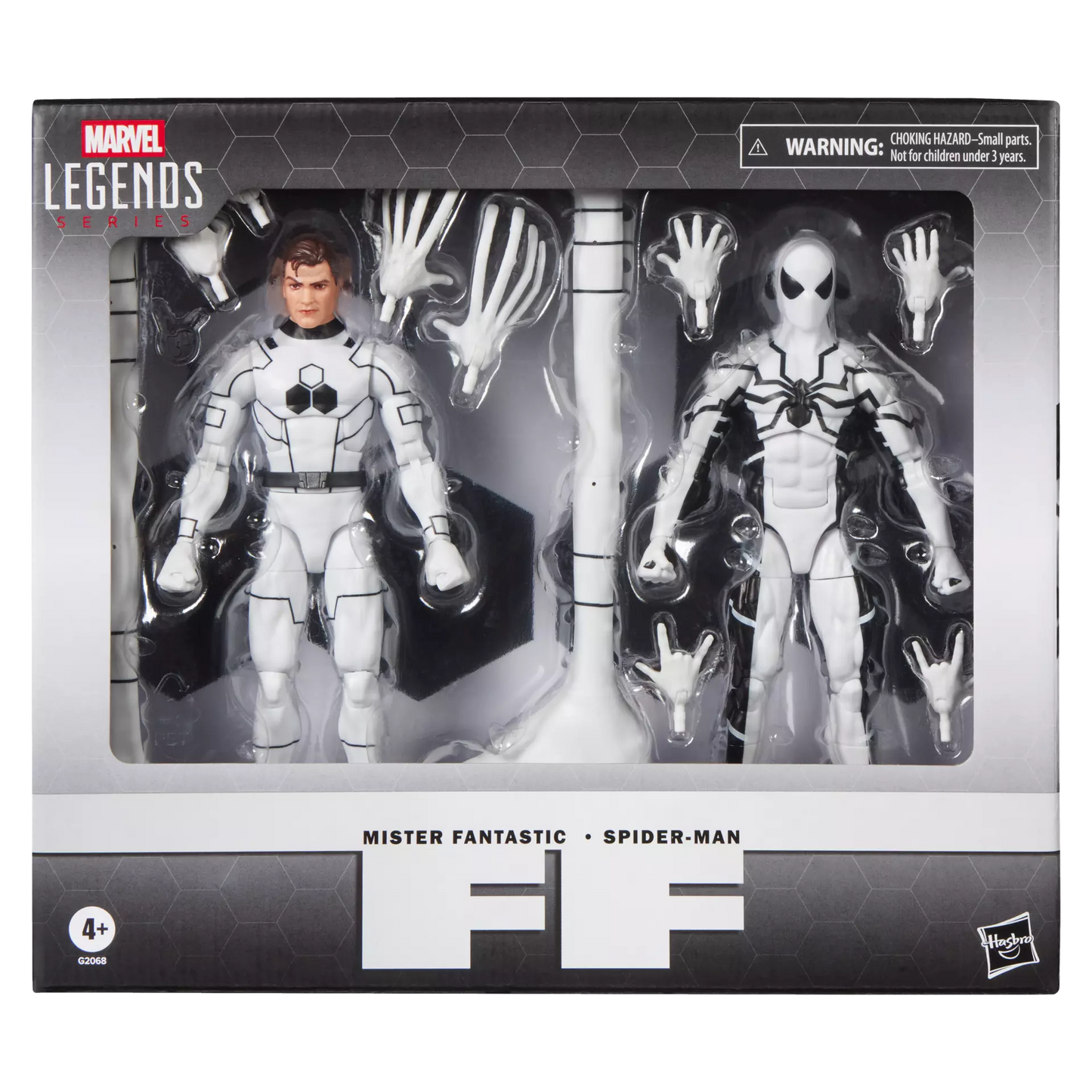 MARVEL LEGENDS FUTURE FOUNDATION MISTER FANTASTIC AND SPIDER-MAN ACTION FIGURES