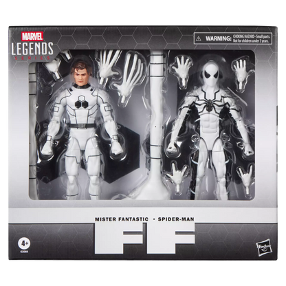 MARVEL LEGENDS FUTURE FOUNDATION MISTER FANTASTIC AND SPIDER-MAN ACTION FIGURES