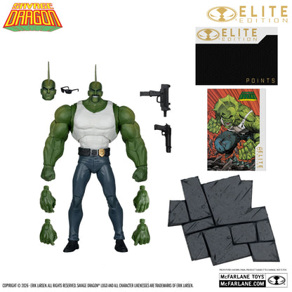 MCFARLANE ELITE EDITION SAVAGE DRAGON ACTION FIGURE