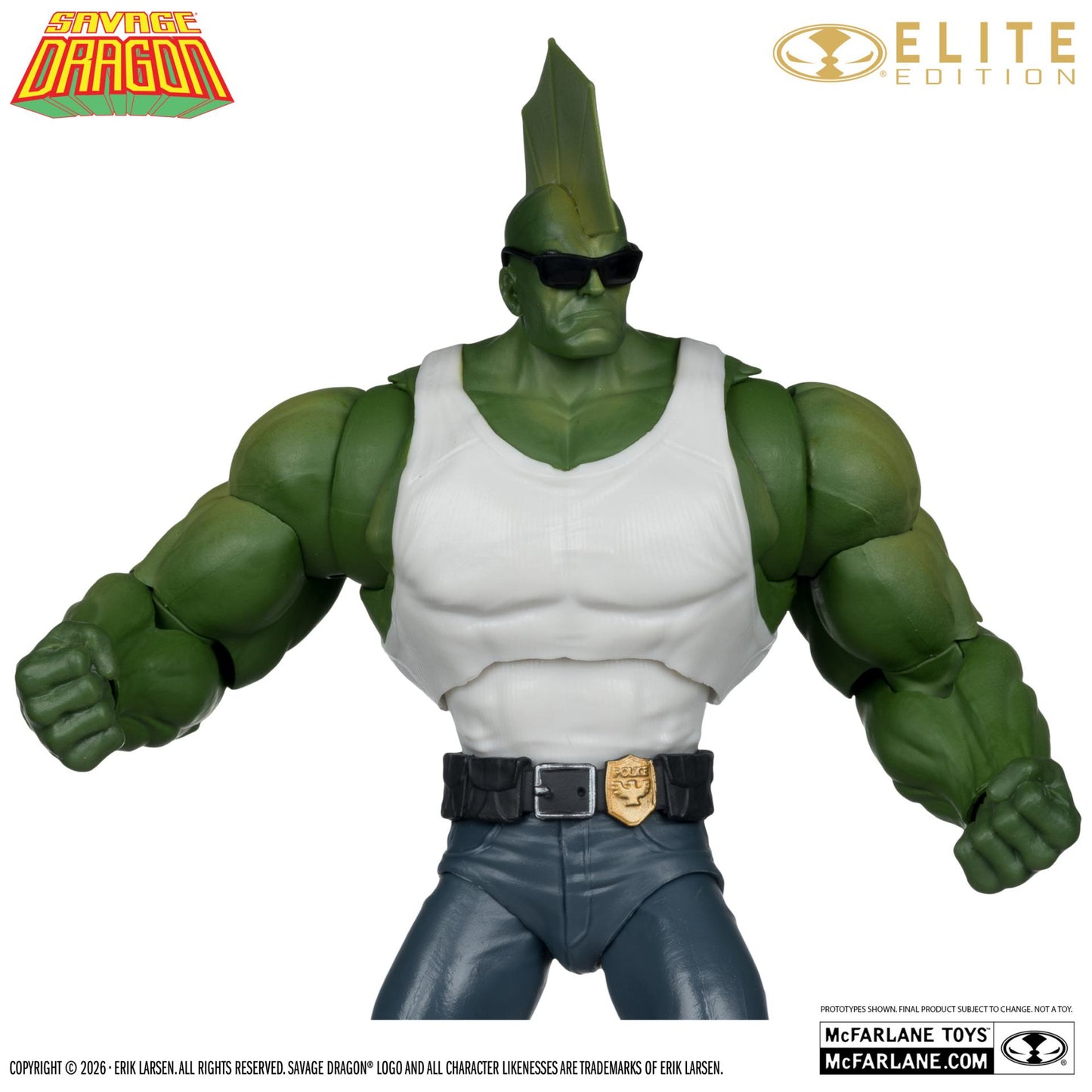 MCFARLANE ELITE EDITION SAVAGE DRAGON ACTION FIGURE