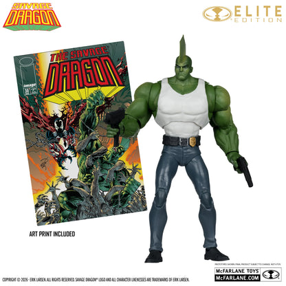 MCFARLANE ELITE EDITION SAVAGE DRAGON ACTION FIGURE
