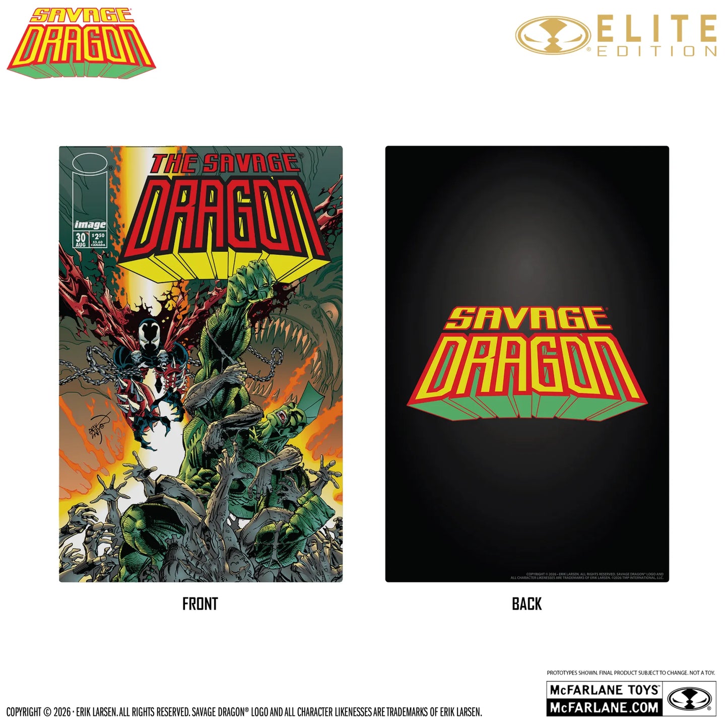 MCFARLANE ELITE EDITION SAVAGE DRAGON ACTION FIGURE