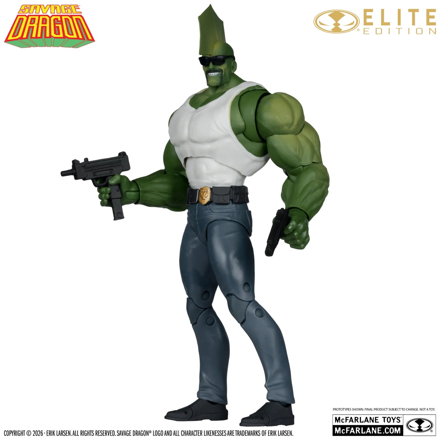 MCFARLANE ELITE EDITION SAVAGE DRAGON ACTION FIGURE