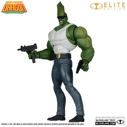 MCFARLANE ELITE EDITION SAVAGE DRAGON ACTION FIGURE