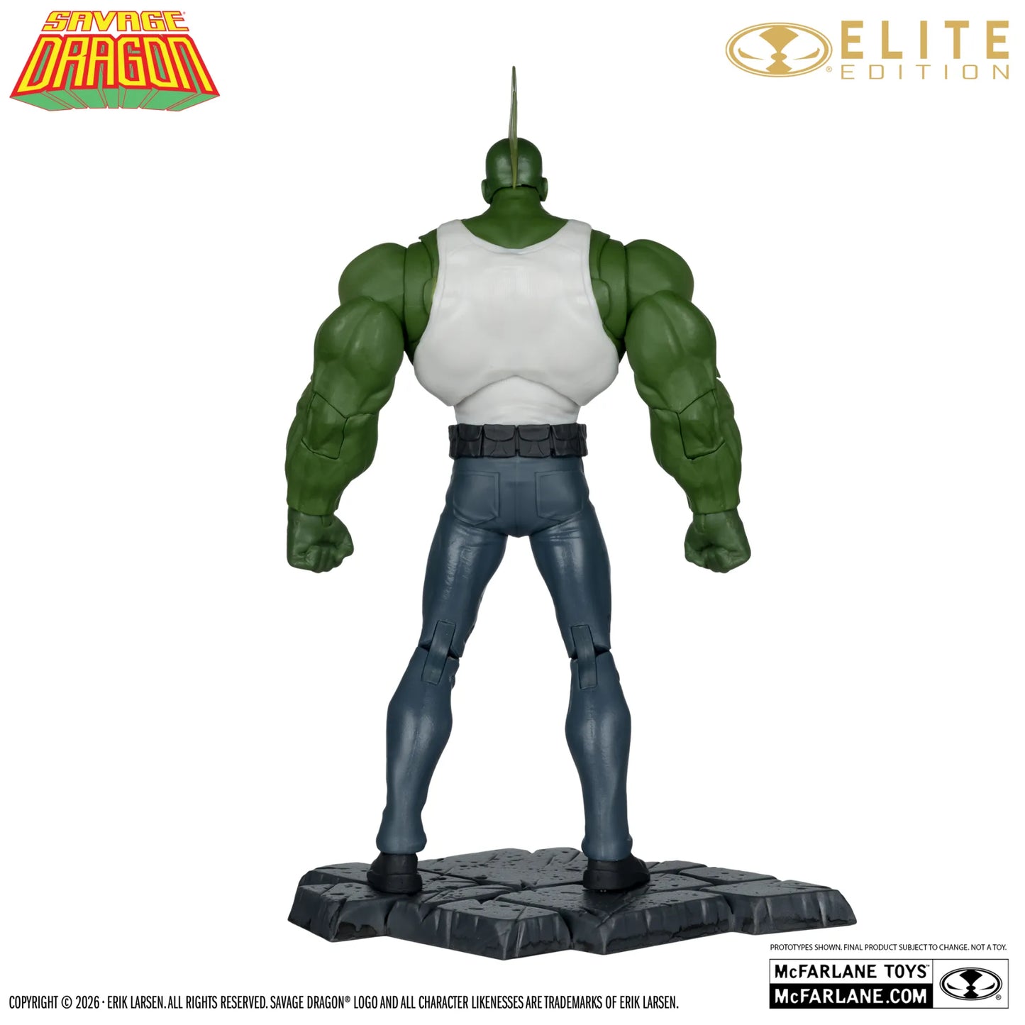 MCFARLANE ELITE EDITION SAVAGE DRAGON ACTION FIGURE
