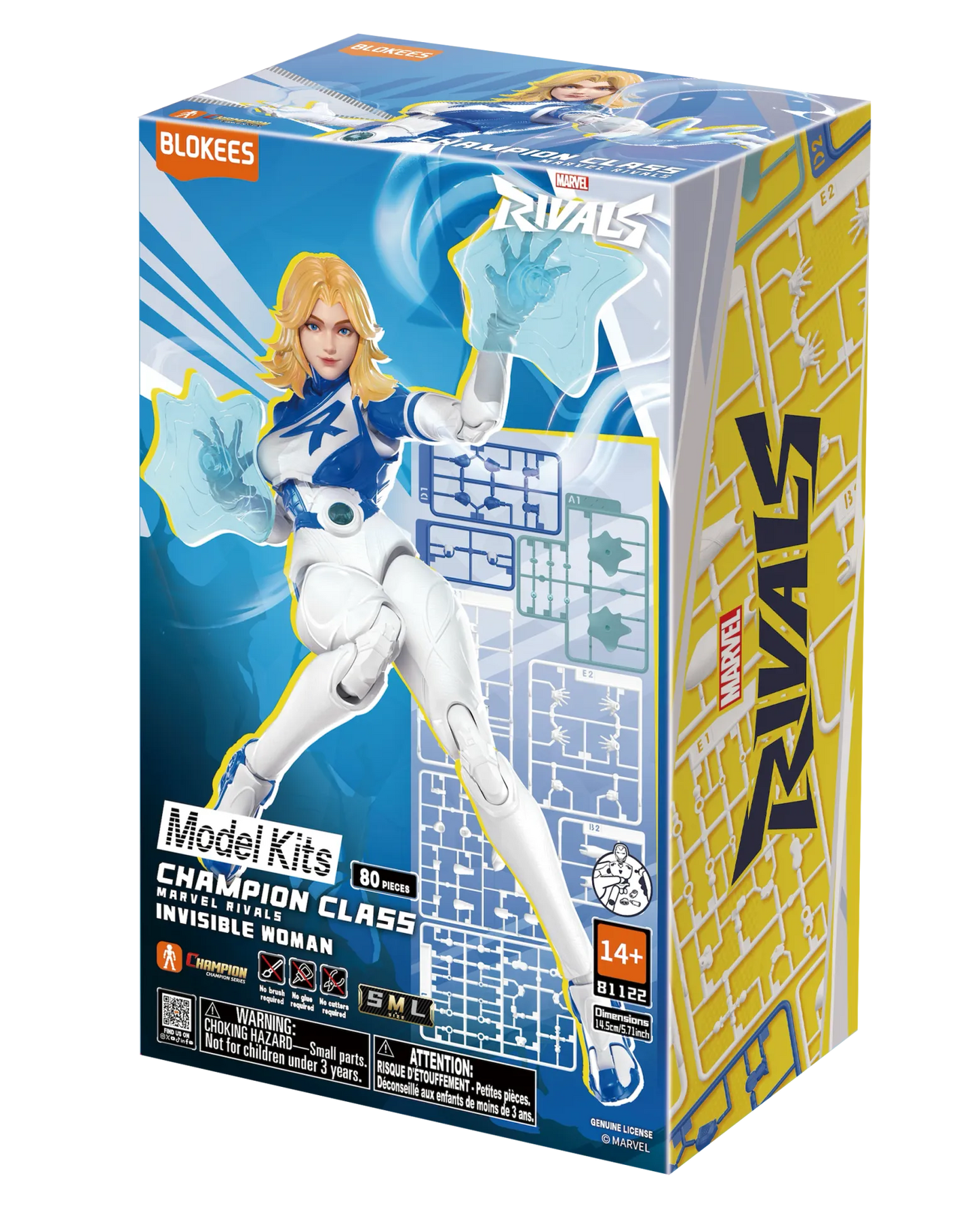 MARVEL RIVALS INVISIBLE WOMAN CHAMPION CLASS 11 MODEL KIT
