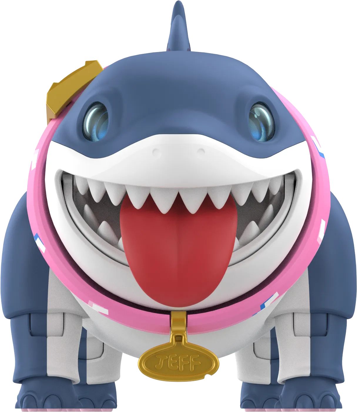 MARVEL RIVALS JEFF THE LAND SHARK CHAMPION CLASS 12 MODEL KIT