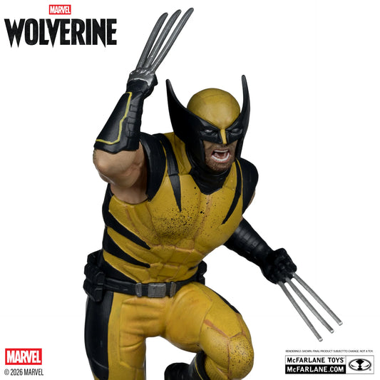 MCFARLANE TOYS 25 WOLVERINE - MARVEL GAMES COLLECTION 1:10 GAME FIGURA 18 cm