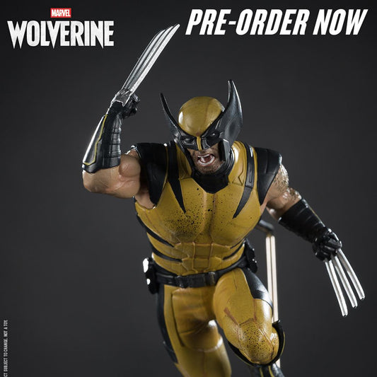 MCFARLANE TOYS 25 WOLVERINE - MARVEL GAMES COLLECTION 1:10 GAME FIGURA 18 cm