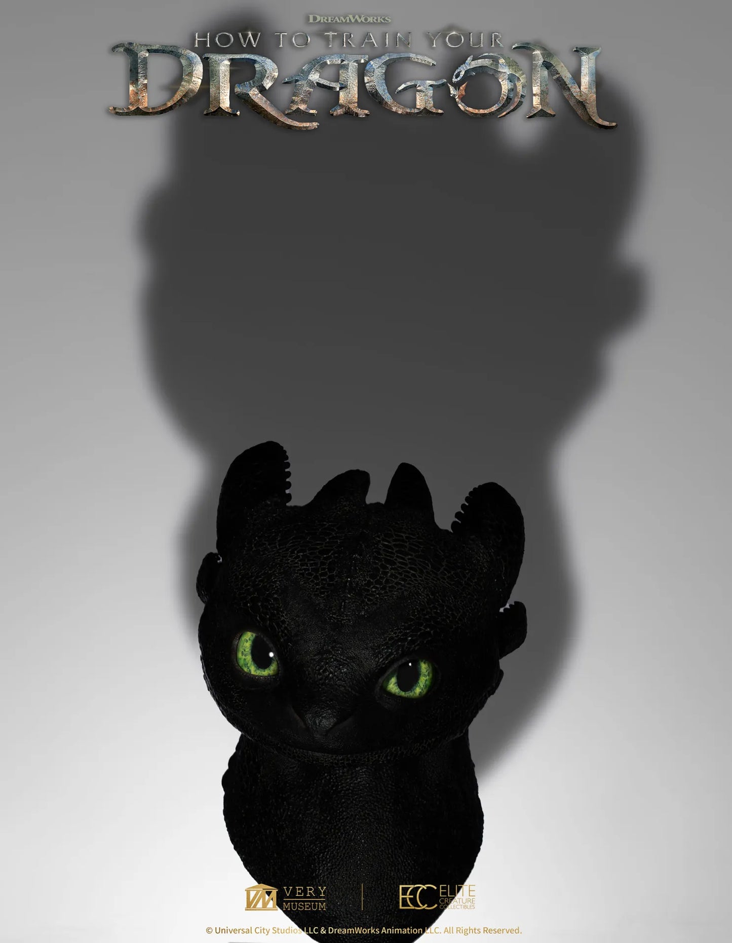 HOW TO TRAIN YOUR DRAGON – TOOTHLESS LIFE SIZE BUST