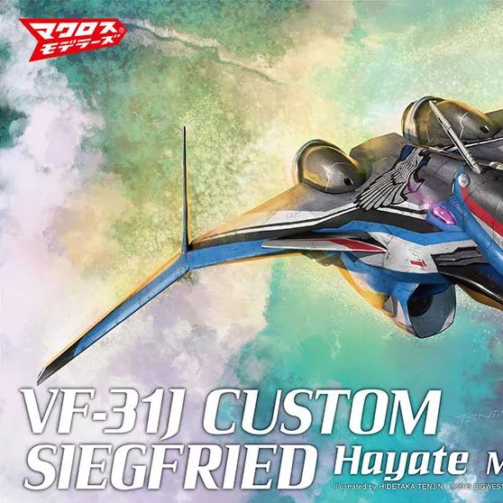 MACROSS DELTA VF-31J CUSTOM SIEGFRIED HAYATE 1/72