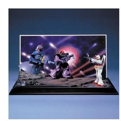 GUNDAM DIORAMA A BAOA QU NO KESSEN 1/250