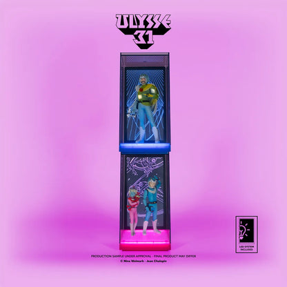 ULYSSE 31 TELEMACHUS & THEMIS COSMIC VERSION NEON FIGURE
