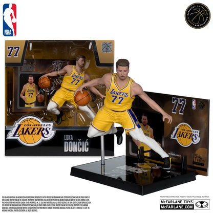 NBA SPORTSPICKS LUKA DONCIC (LA LAKERS) POSED FIGURES