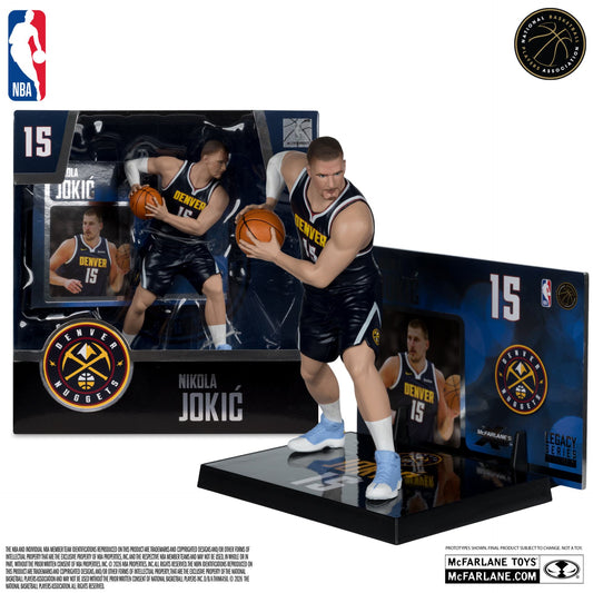 MCFARLANE TOYS 25 NBA SPORTSPICKS NIKOLA JOKIC (DENVER NUGGETS) POSED FIGURA 18 cm