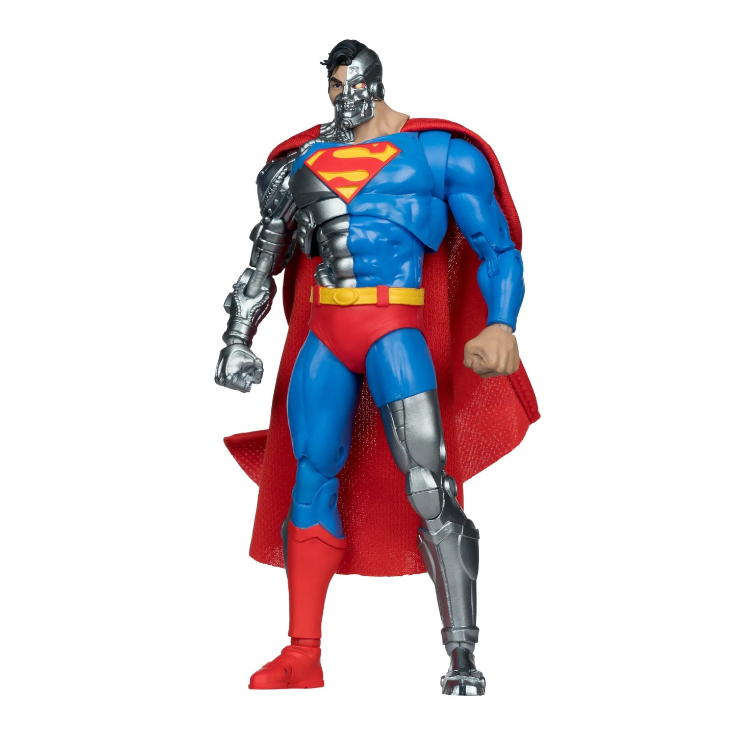 MCFARLANE VAULT DC MULTIVERSE 7INCH CYBORG SUPERMAN ACTION FIGURE