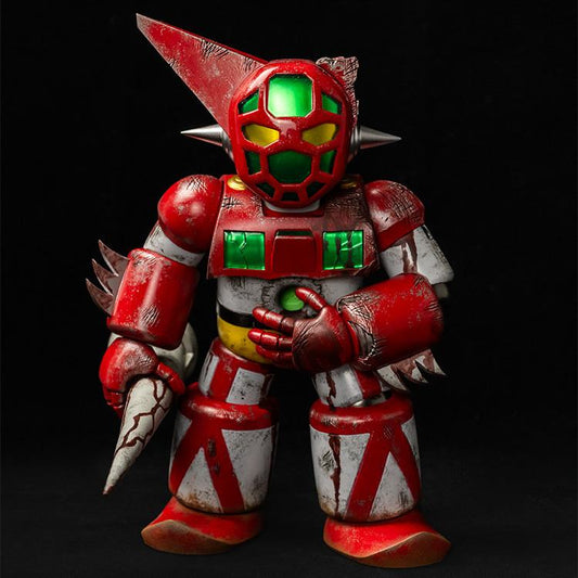 EMBER TOYS - GETTER ROBO SHIN FIRST GETTER ROBO-01 FINAL BATTLE NEW YORK CHIBI CREATURE FIGURA 17 cm