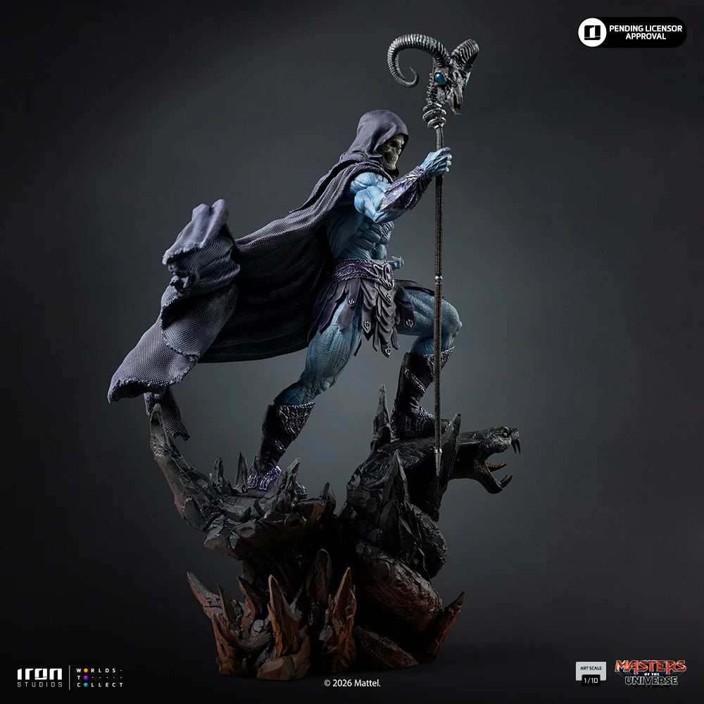 MASTERS OF THE UNIVERSE 2026 SKELETOR 1/10 STATUE