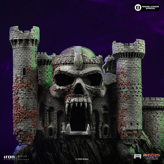 IRON STUDIOS MASTERS UNIVERSE 2026 GRAYSKULL CASTLE ICONS STATUA 33 cm
