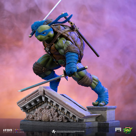 IRON STUDIOS TEENAGE MUTANT NINJA TURTLES LEONARDO UNLEASHED 1/10 STATUA 21.5 cm