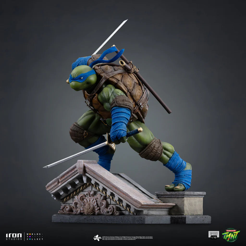 TEENAGE MUTANT NINJA TURTLES LEONARDO UNLEASHED 1/10 STATUE