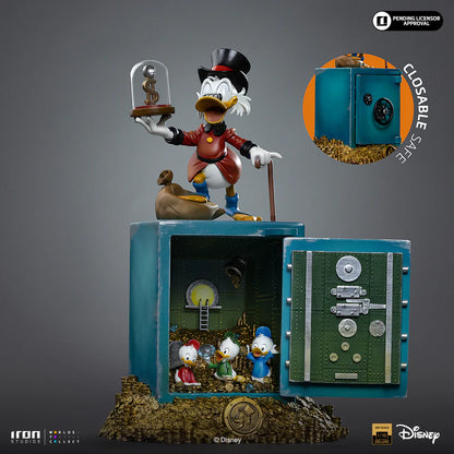 DUCK TALES UNCLE SCROOGE MCDUCK AND NEPHEWS 1/10 STATUE