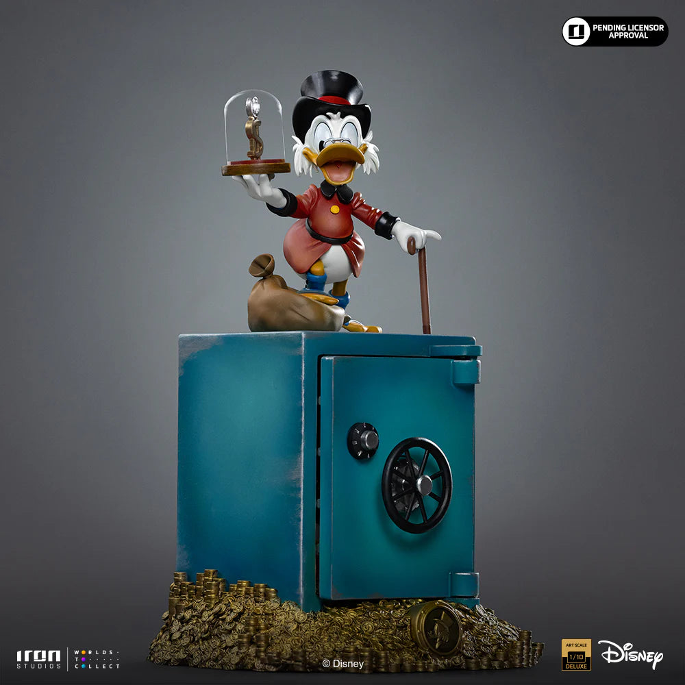 DUCK TALES UNCLE SCROOGE MCDUCK AND NEPHEWS 1/10 STATUE