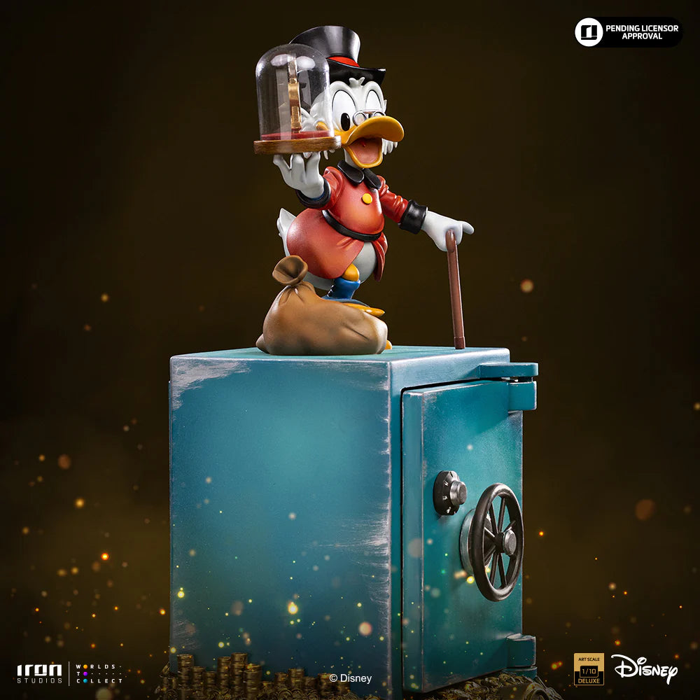 DUCK TALES UNCLE SCROOGE MCDUCK AND NEPHEWS 1/10 STATUE
