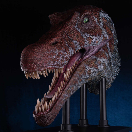 JURASSIC PARK 3 SPINOSAURUS HALF-SCALE HEAD PROP REPRODUCTION