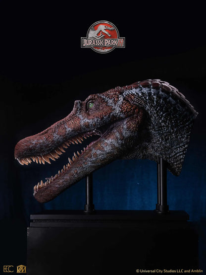 JURASSIC PARK 3 SPINOSAURUS HALF-SCALE HEAD PROP REPRODUCTION
