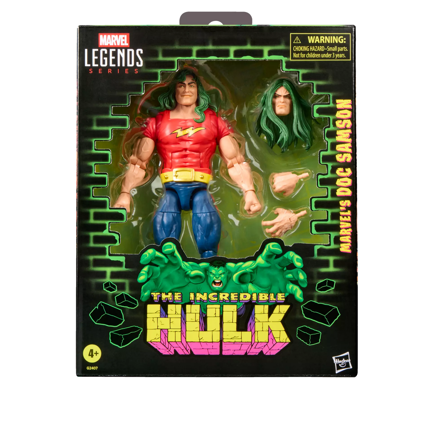 MARVEL LEGENDS INCREDIBLE HULK DOC SAMSON ACTION FIGURE