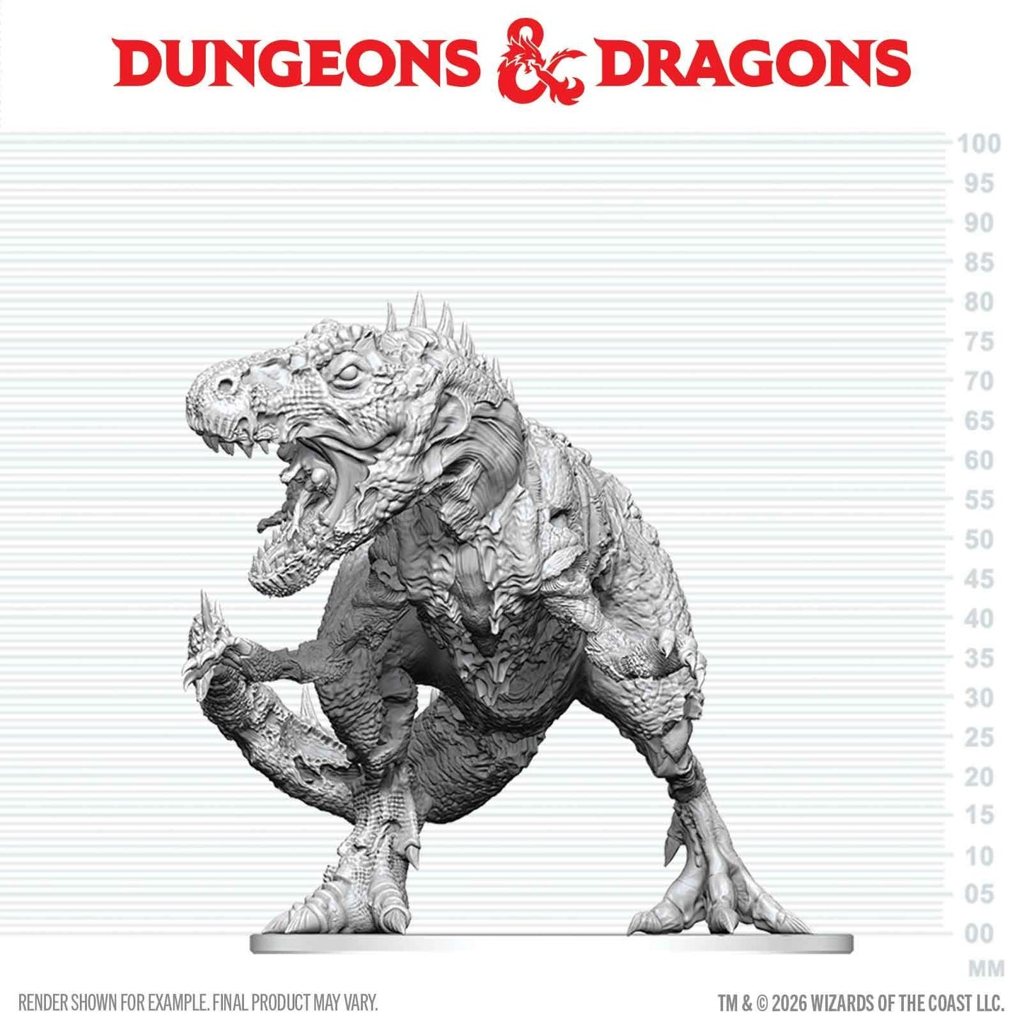 D&D NOLZUR MM TYRANNOSAURUS ZOMBIE