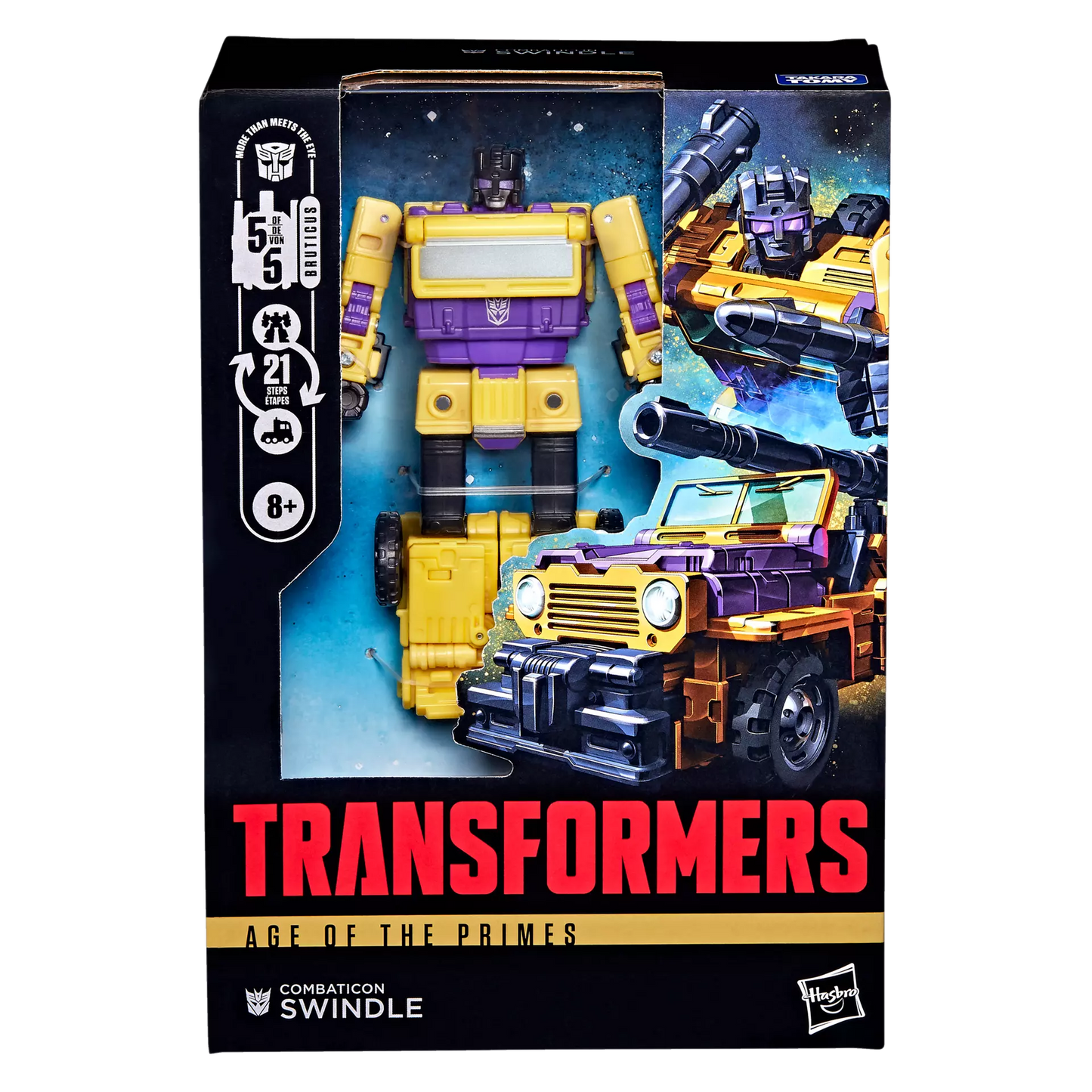 TRANSFORMERS AGE OF THE PRIMES COMBATICON SWINDLE ACTION FIGURE