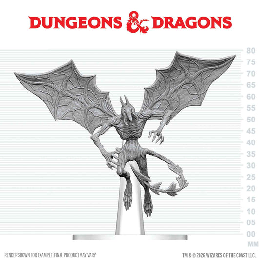 WIZKIDS D&D NOLZUR MM NIGHTGAUNT MINI FIGURA 5 cm