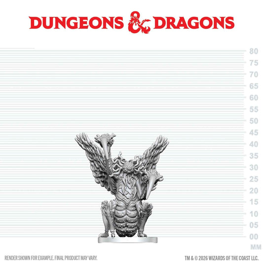 WIZKIDS D&D NOLZUR MM MI-GO MINI FIGURA 5 cm