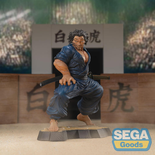 SEGA LUMINASTA BAKI-DOU MUSASHI MIYAMOTO FIGURA 17 cm