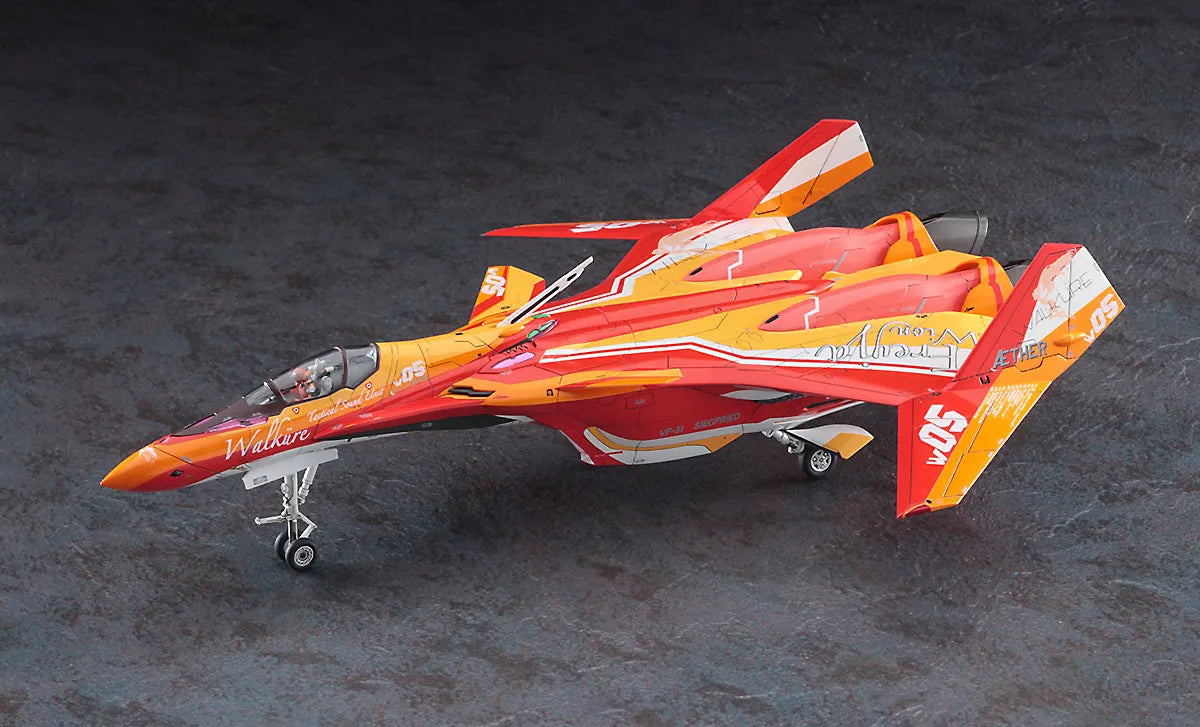 MACROSS DELTA THE MOVIE VF-31J SIEGFRIED FREYJA WION COLOR 1/72