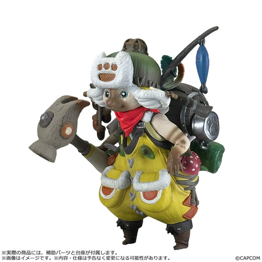 CAPCOM MONSTER HUNTER BUILDER STANDARD MODEL PLUS PALICO VOL 1 (4 MINI FIGURA 8 cm