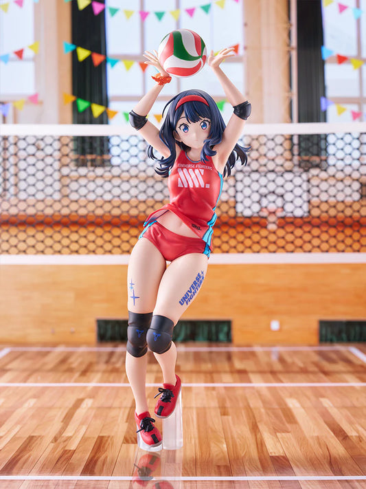 FURYU GRIDMAN RIKKA TAKARADA SPORTSWEAR TENITOL TALL FIGURA 35 cm