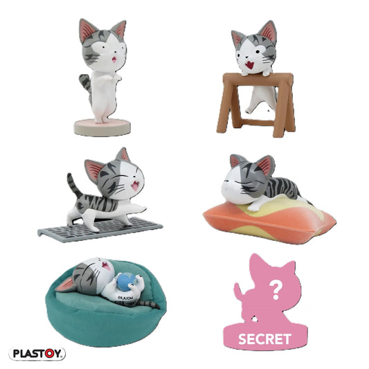 PLASTOY CHI SWEET HOME BLIND BOXES S DISPLAY (6) FIGURA 6 cm