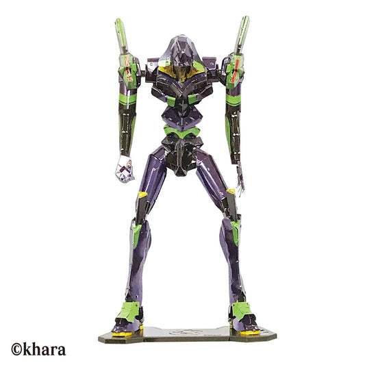 PLEX - EVANGELION METALLIC NANO PUZZLE EVANGELION UNIT 01 MODEL KIT 16 cm