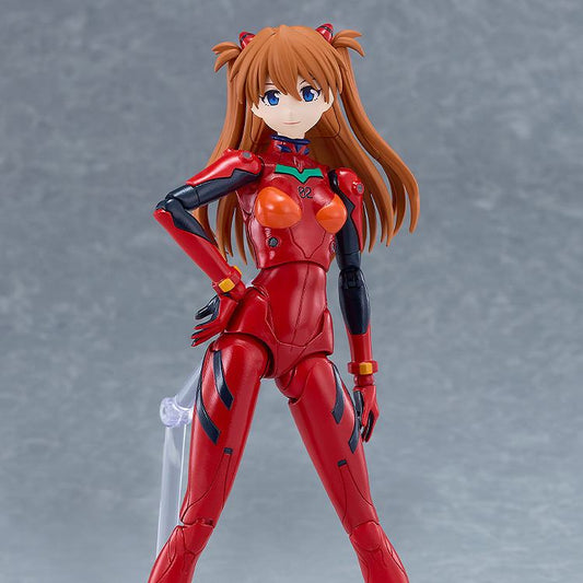 GOOD SMILE COMPANY ASUKA & LANGLEY - EVANGELION REBUILD SHIKINAMI PLAMATEA MODEL KIT 17 cm