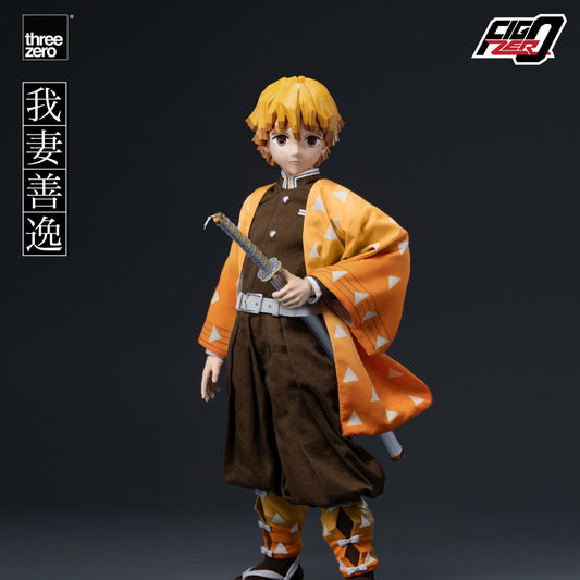 THREEA TOYS/THREEZERO ZENITSU - DEMON SLAYER AGATSUMA 1/6 ACTION FIGURE 27 cm