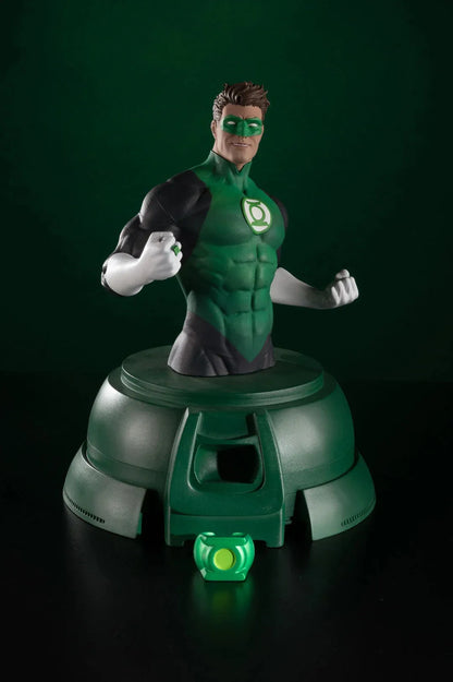DC DIRECT GREEN LANTERN HAL JORDAN BUST + 1:1 SCALE POWER RING PROP REP