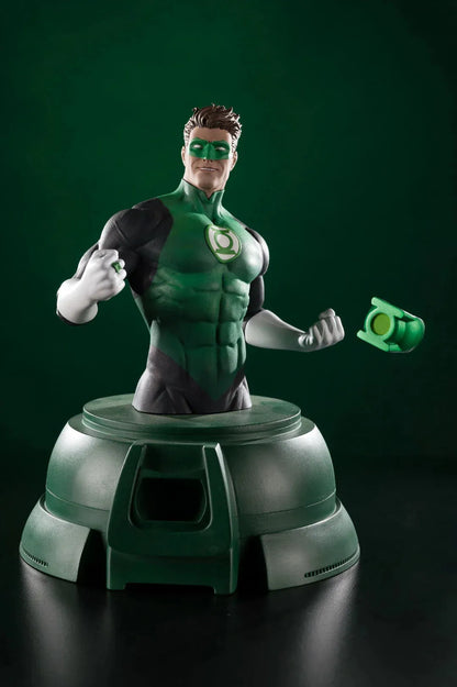 DC DIRECT GREEN LANTERN HAL JORDAN BUST + 1:1 SCALE POWER RING PROP REP