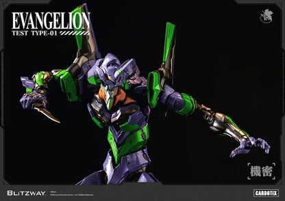 EVANGELION UNIT-01 TEST TYPE STANDARD CARBOTIX ACTION FIGURE