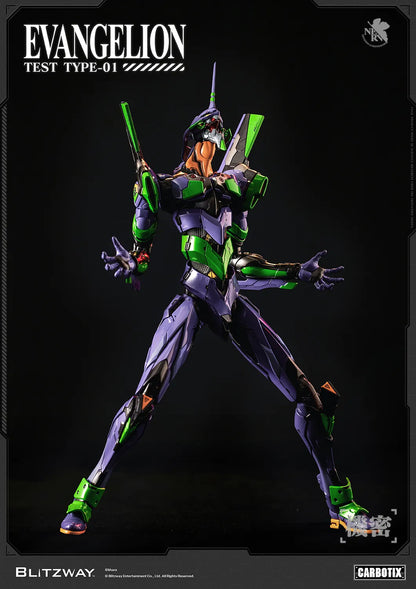 EVANGELION UNIT-01 TEST TYPE STANDARD CARBOTIX ACTION FIGURE